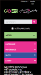 Mobile Screenshot of gabart.cz